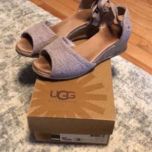 Purple ugg sandals